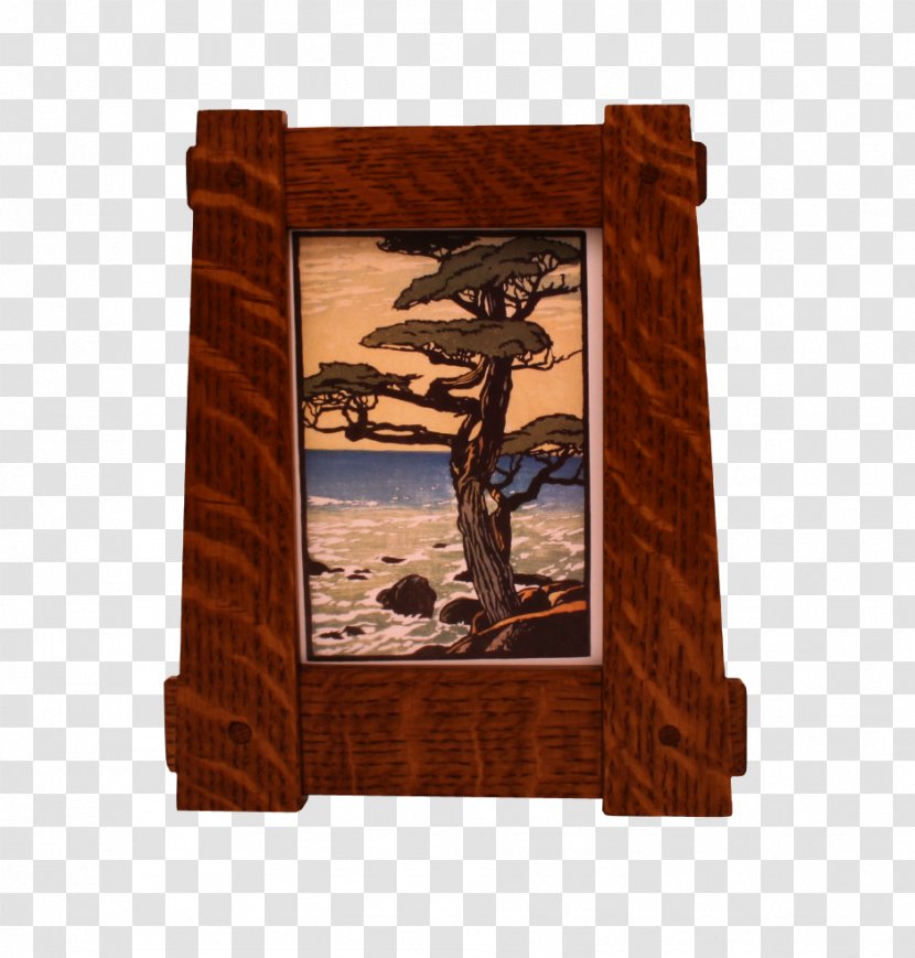 Picture Frames Wood Window Arts And Crafts Movement - Miter Joint - Solid Craftsman Transparent PNG