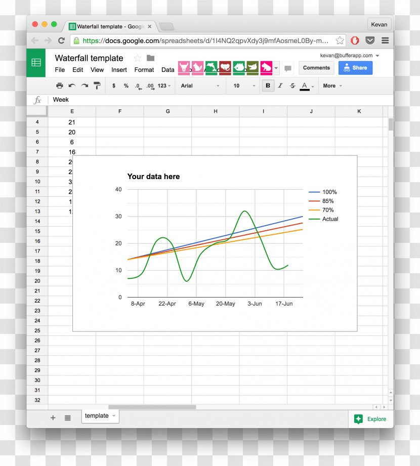 Google Docs Template Spreadsheet Calendar - Cartoon - Data Sheet Transparent PNG