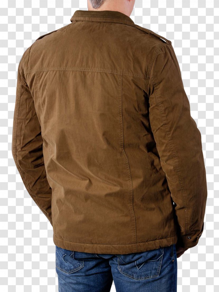 Khaki Jacket Neck Transparent PNG