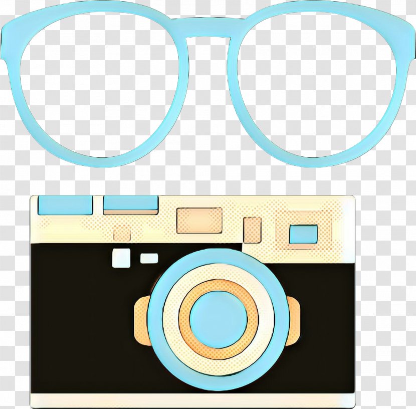 Glasses Background - Eyewear - Rectangle Turquoise Transparent PNG