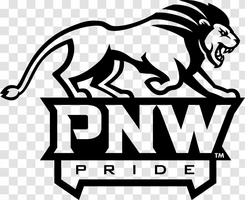 Purdue University Northwest Logo Black And White Clip Art - Banner Transparent PNG