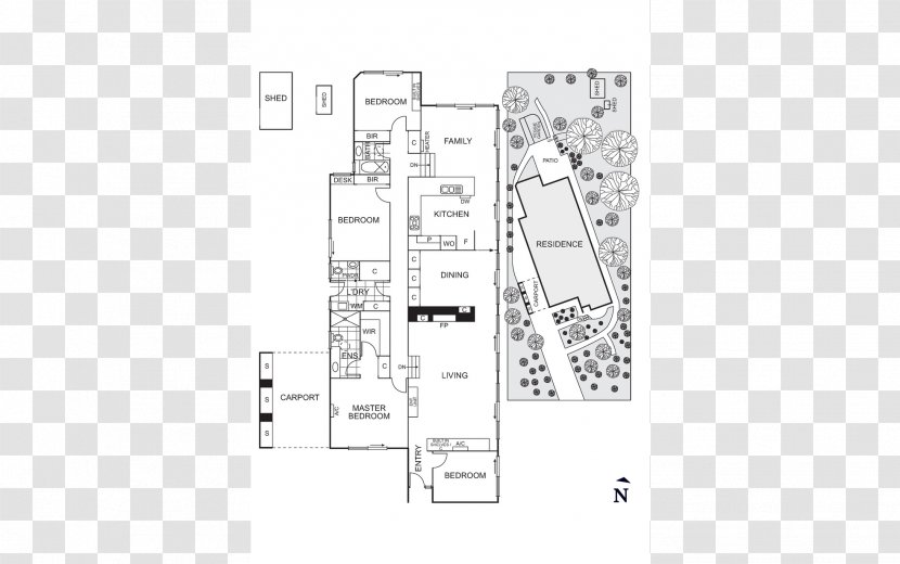 Floor Plan Line - Design Transparent PNG