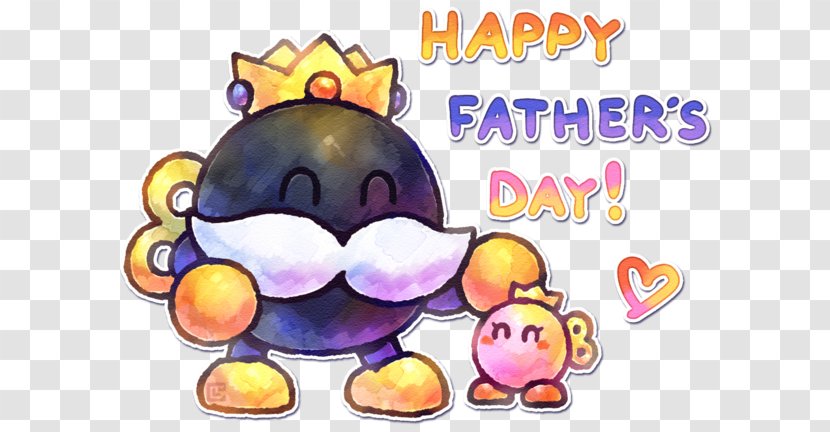 Father's Day Drawing Mother Mario Bros. - Cartoon - Happy Transparent PNG