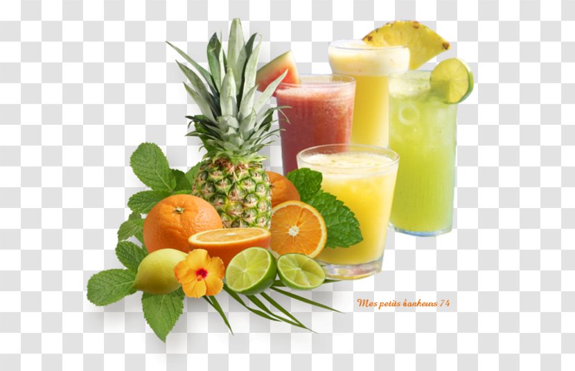 Juice Cocktail Garnish Health Shake Non-alcoholic Drink Transparent PNG