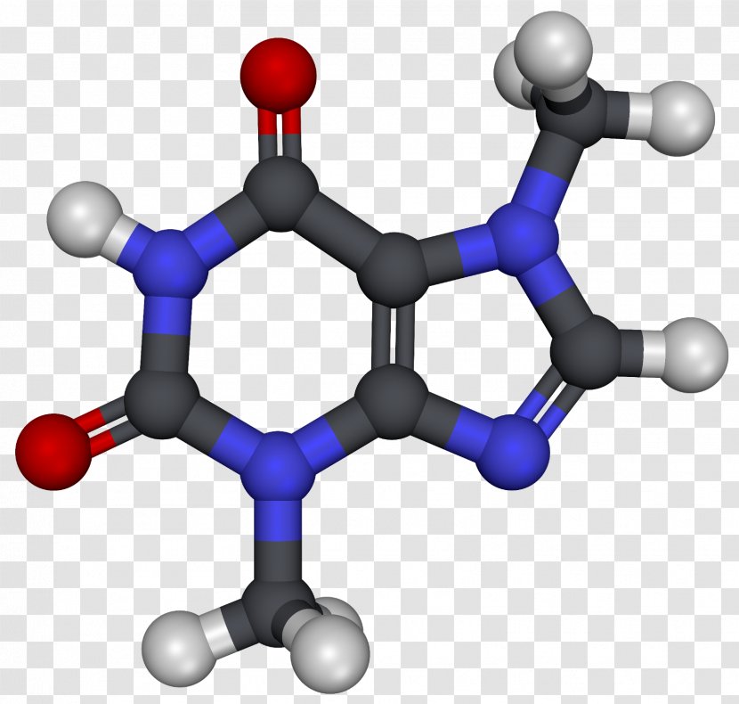 Tea Caffeinated Drink Caffeine Theobromine Molecule - Adenosine Transparent PNG