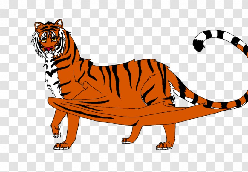 Big Cat Tiger Terrestrial Animal Dog - Like Mammal Transparent PNG