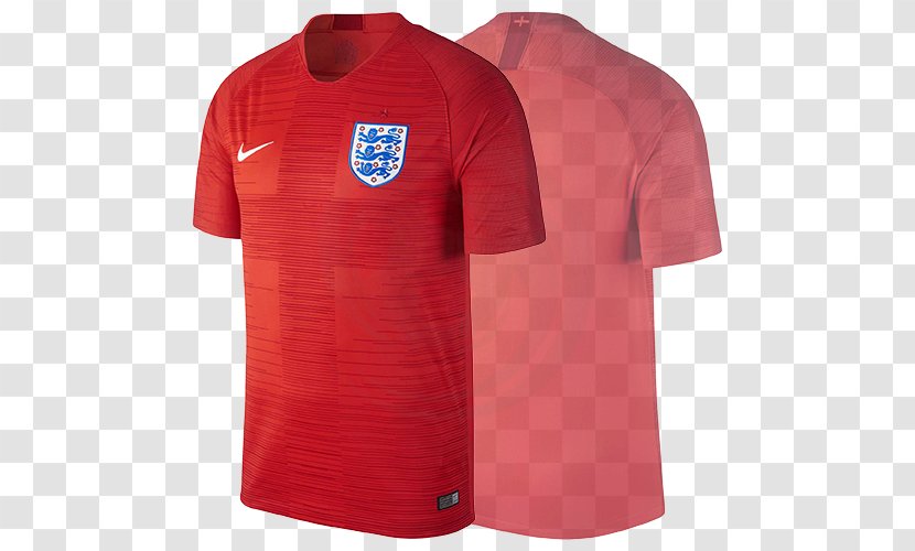 2018 World Cup England National Football Team T-shirt At The FIFA Jersey - Long Sleeve Transparent PNG