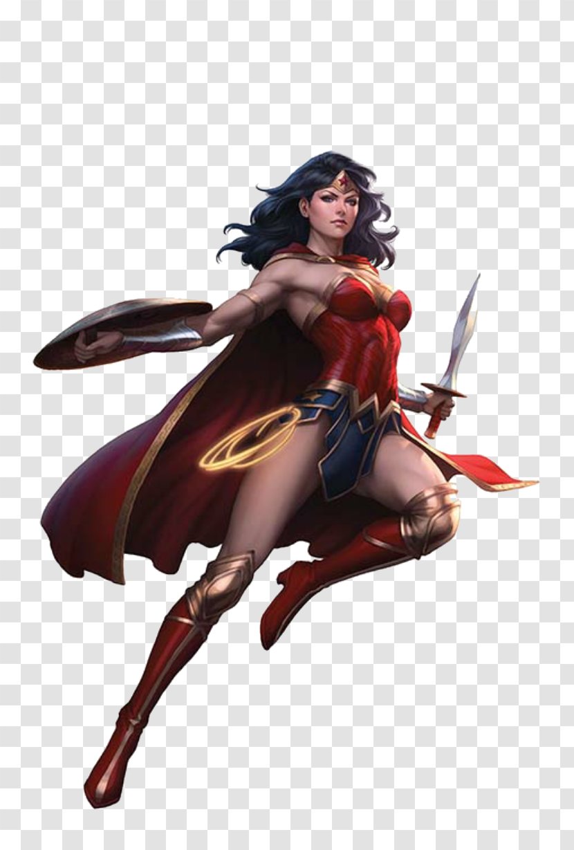 Diana Prince Supergirl Hal Jordan DC Rebirth Variant Cover - Woman Warrior - Wonder Transparent PNG