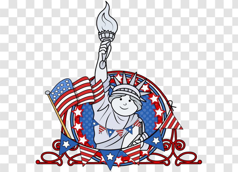 Statue Of Liberty Independence Day 4 July Transparent PNG