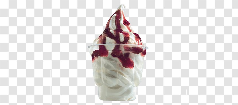 Sundae Ice Cream Cones KFC - Strawberry Transparent PNG
