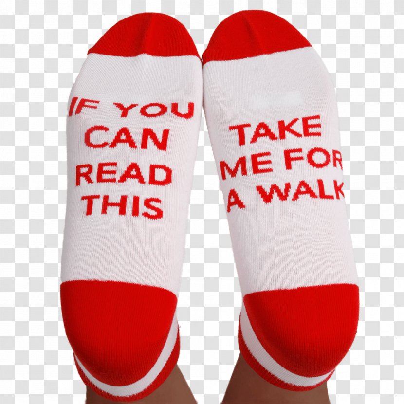 Shoe Sock Red American Heart Association Color - Silicone Transparent PNG