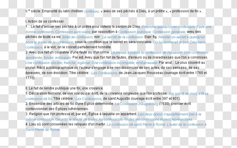 Paper Document Line Font - Area - Confession Transparent PNG