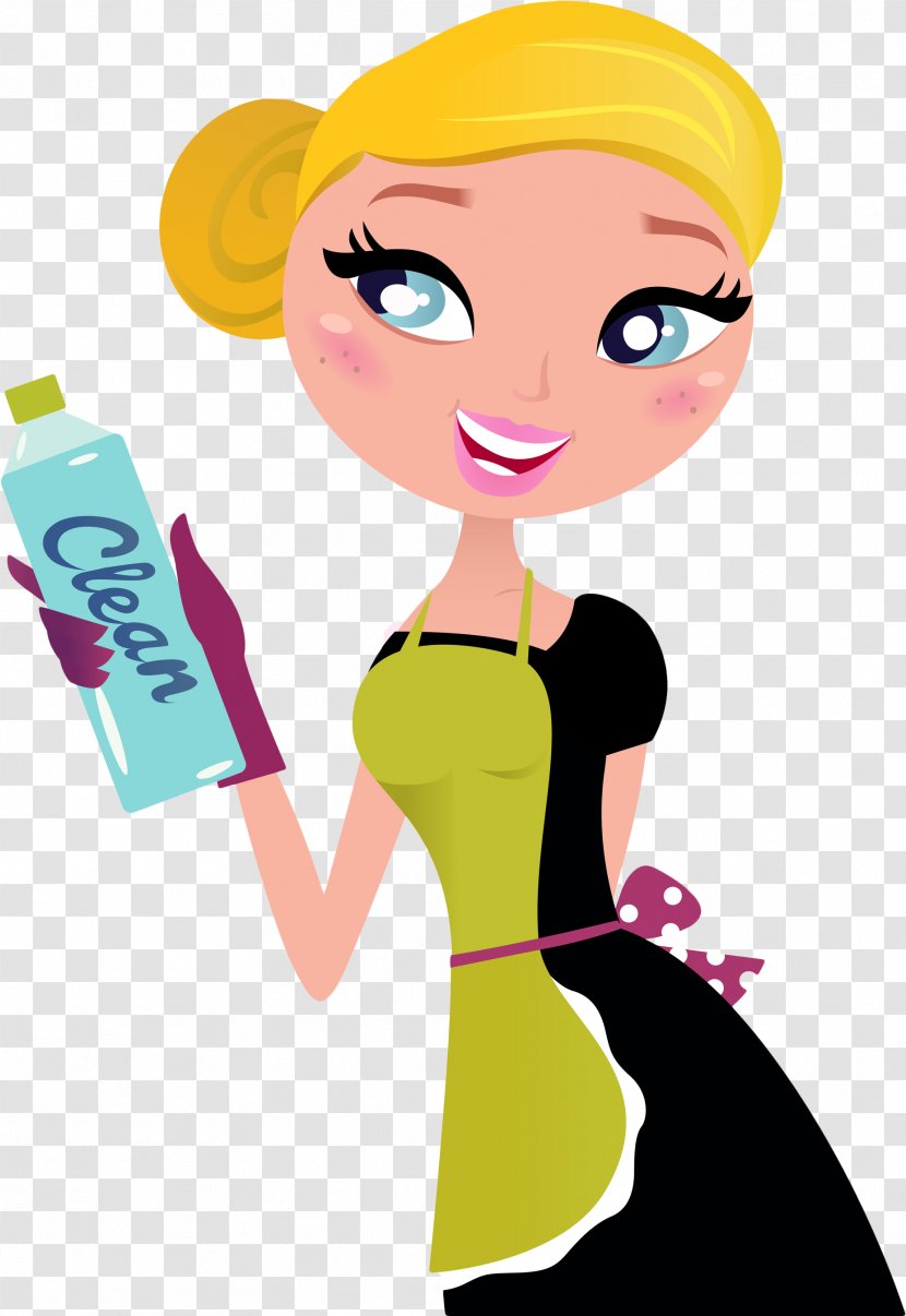 House Cartoon - Cleaner - Style Finger Transparent PNG