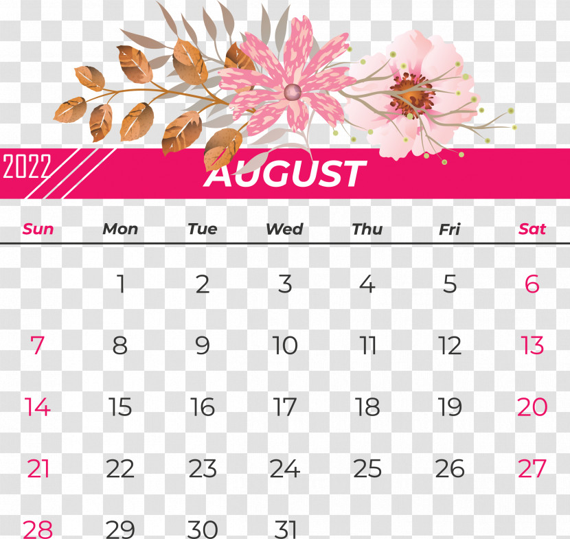 Calendar Adult Education Hour Education Flower Line Transparent PNG
