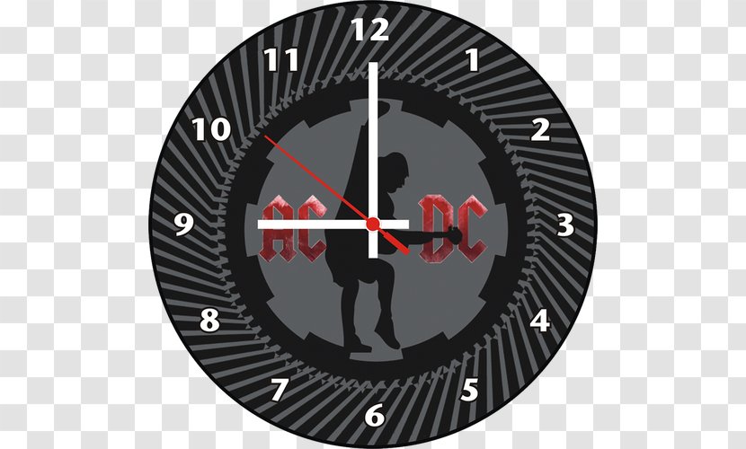 AC/DC Black Ice Clock Font - Acdc - Red Hot Chili Peppers Logo Transparent PNG