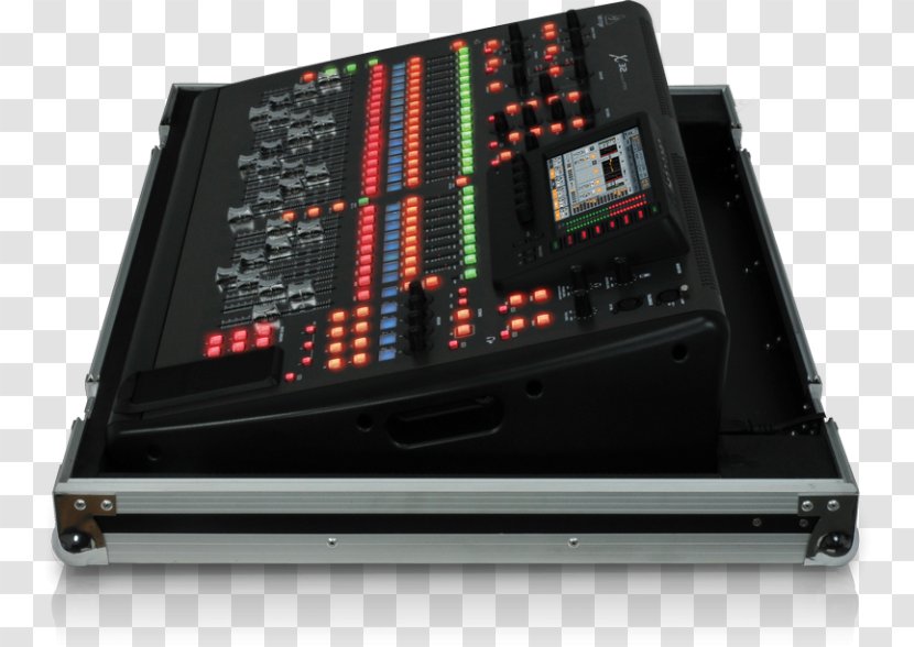 BEHRINGER X32 COMPACT Audio Mixers Digital Mixing Console - Silhouette - Flower Transparent PNG