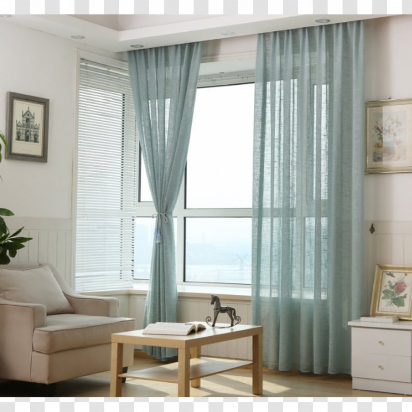 Curtain Window Blinds & Shades Light Voile Transparent PNG