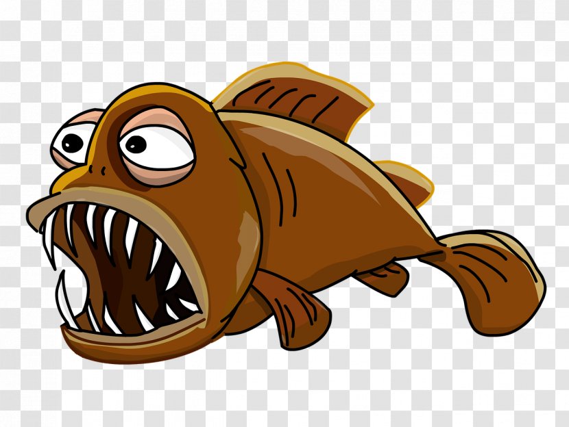 Goldfish Song Clip Art - Dog Like Mammal - Cartoon Fish Transparent PNG