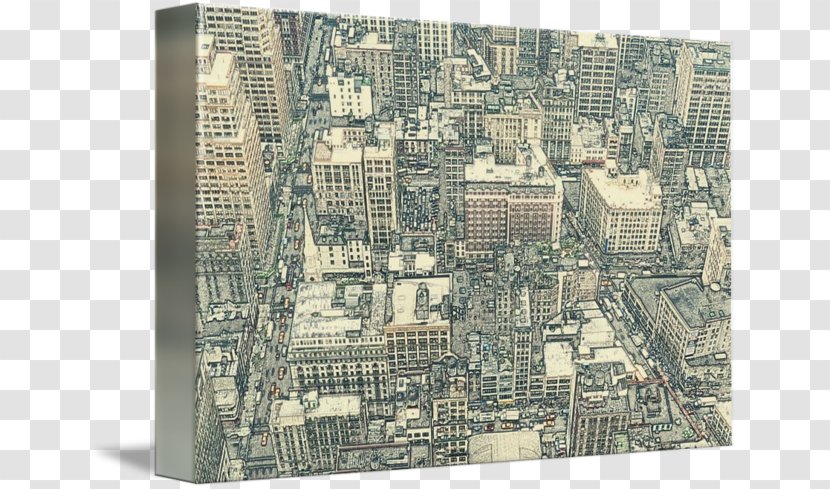 Urban Design Area - Metropolis - New York Sketch Transparent PNG