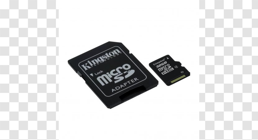 MicroSD Secure Digital Flash Memory Cards SDHC Kingston Technology - Sdxc Transparent PNG