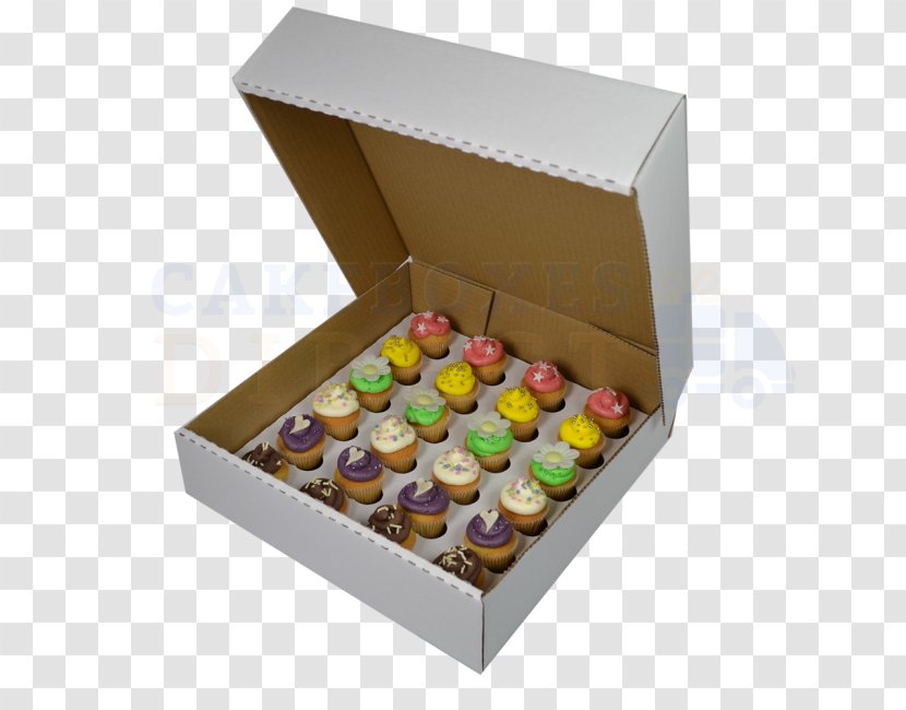 Box Mini Cupcakes Bakery - Cupcake - Moon Cake Transparent PNG