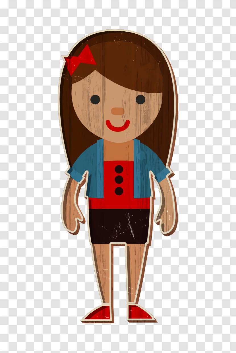 People Icon Girl Icon Children Avatars Icon Transparent PNG