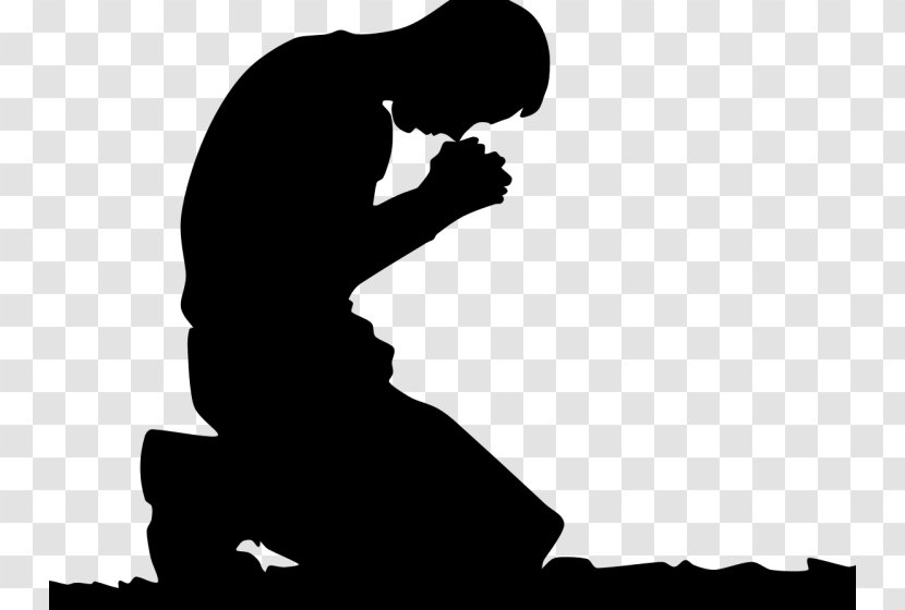 Prayer Praying Hands Kneeling God Clip Art - Divine Presence Transparent PNG