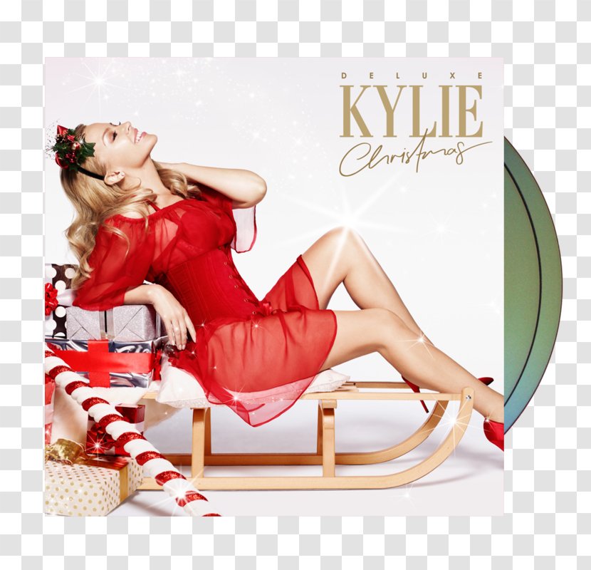 A Kylie Christmas Santa Baby Song Isn't 'Til You Get Here - Dvd Transparent PNG