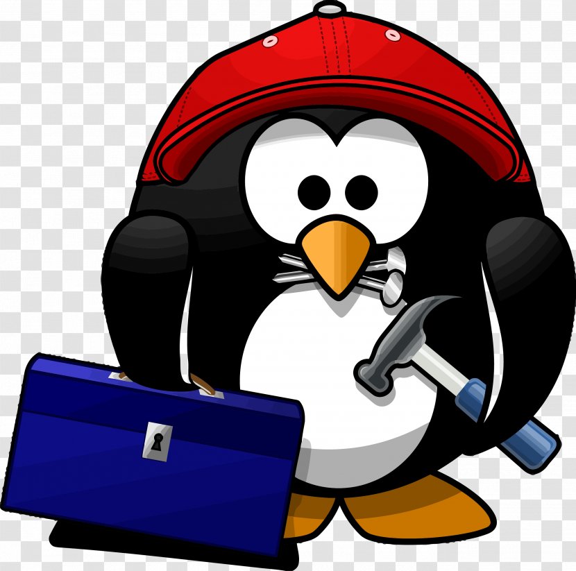 Little Penguin Bird Clip Art - Technology - Hamster Clipart Transparent PNG