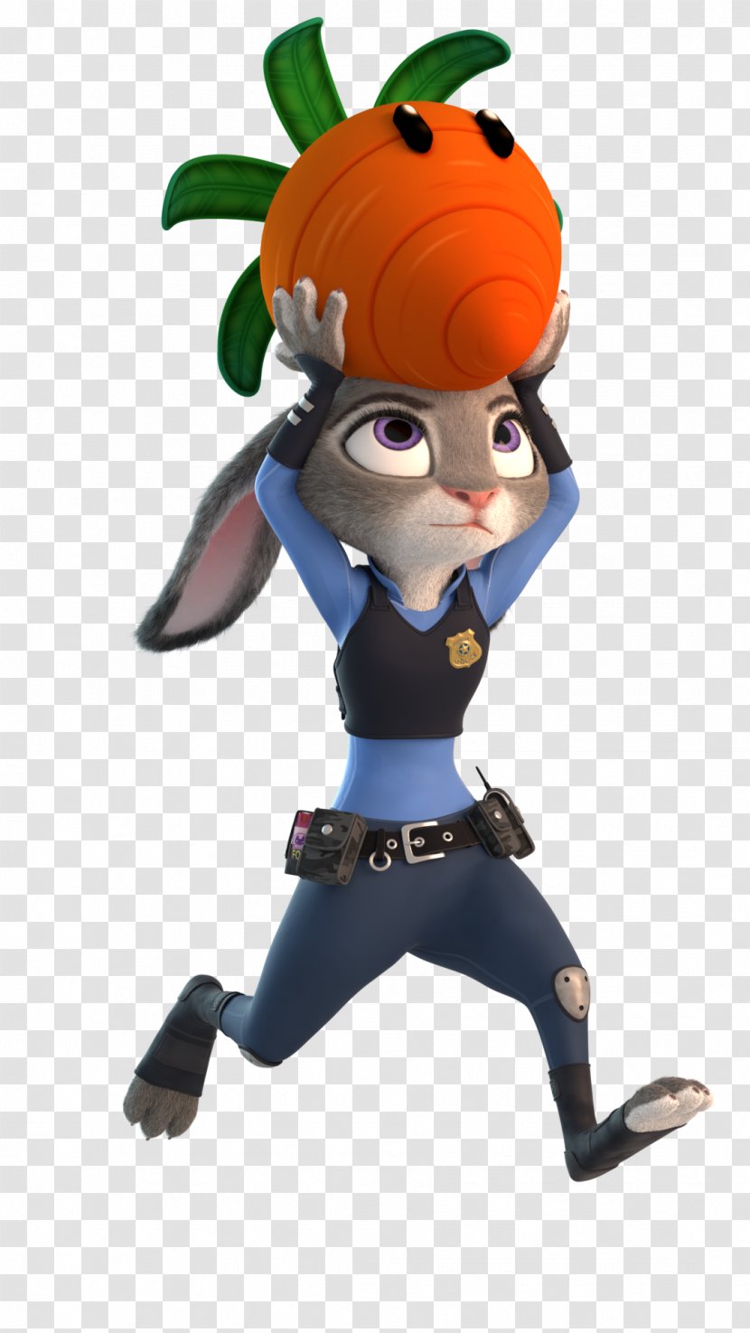 Lt. Judy Hopps DeviantArt Clip Art Figurine Animated Cartoon - Deviantart - Zpd Zootopia Police Badge Transparent PNG