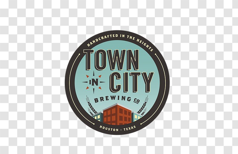 Town In City Brewing Company Texian Co Beer Brewery Houston Heights - Brand Transparent PNG
