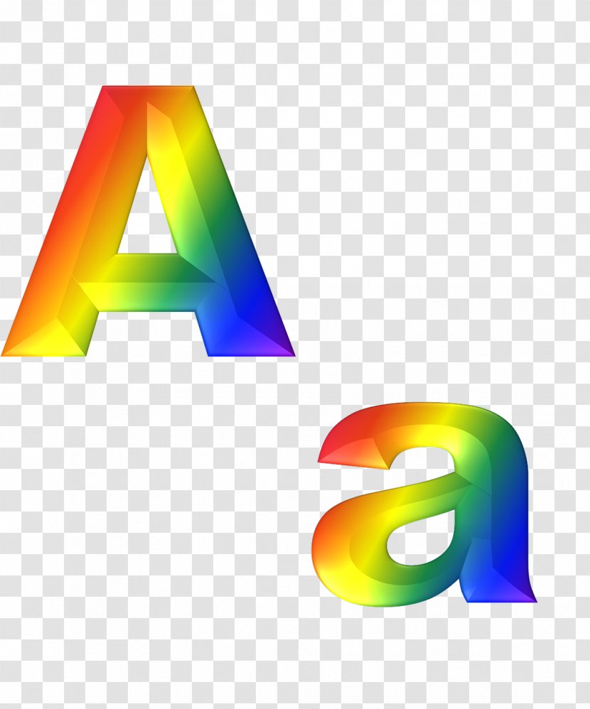 Alphabet Lettering Rainbow Arc - Writing Transparent PNG