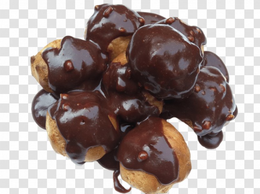Profiterole Fudge Cake Bossche Bol Chocolate Balls - Religieuse Transparent PNG