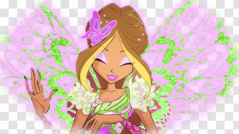 Flora Bloom Tecna Roxy Butterflix - Fairy Transparent PNG