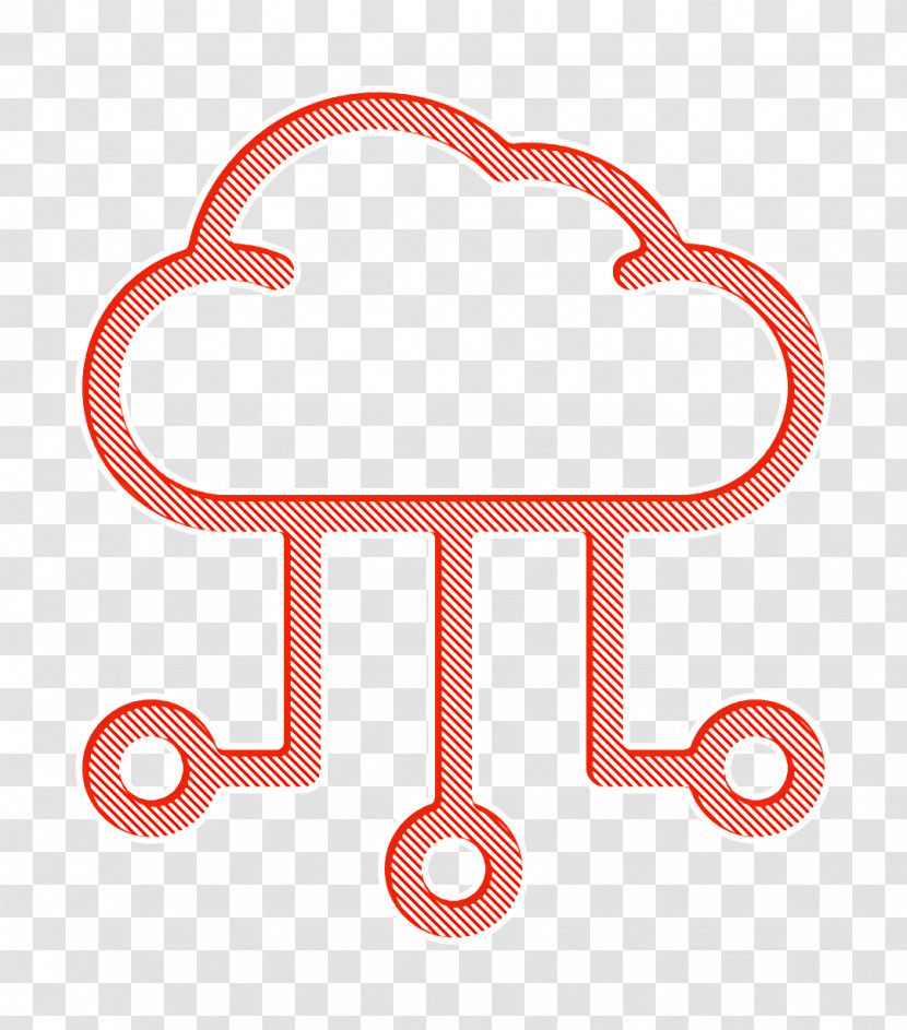 Marketing & Growth Icon Cloud Icon Cloud Network Icon Transparent PNG