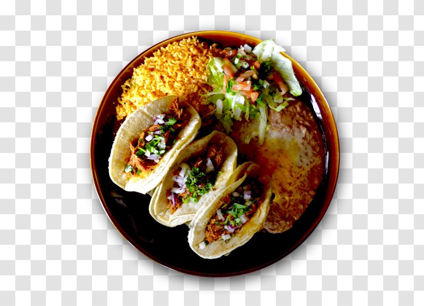 Korean Taco Mexican Cuisine Mayan Family Restaurant Burrito Fajita - Dish Transparent PNG