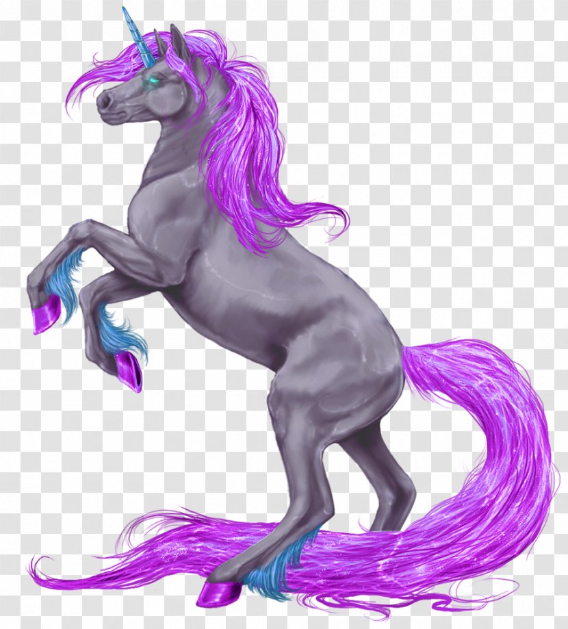 Unicorn Horn Gypsy Horse Winged Wikipedia - Animal Figure Transparent PNG