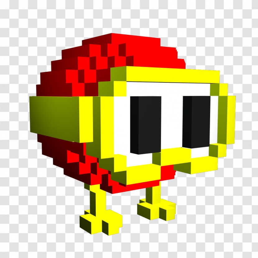 Dig Dug Namco Museum ShiftyLook - Shiftylook - Red Transparent PNG