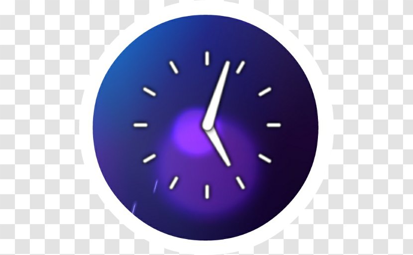 Violet Clock Purple Electric Blue Wall - Home Accessories Furniture Transparent PNG