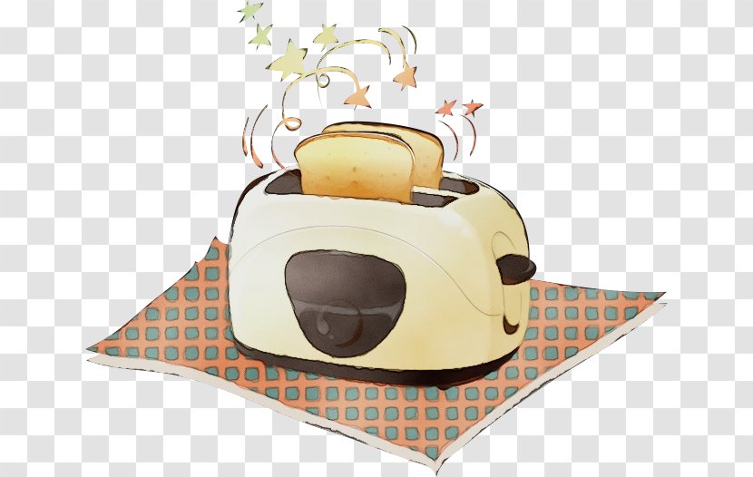 Toaster Bread Machine Home Appliance - Yellow - Beige Transparent PNG