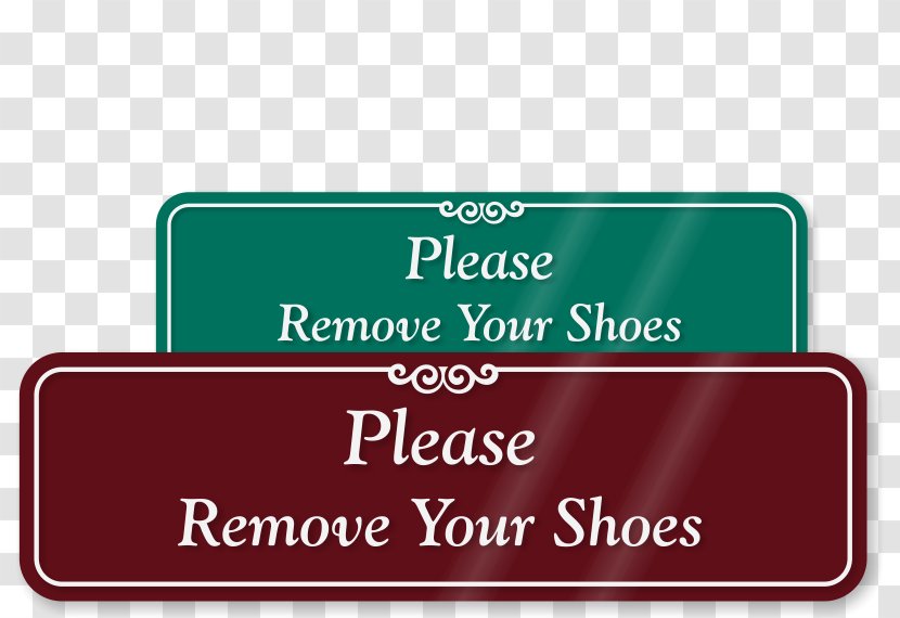 Sign Door Hanger Arrow Food - Signage - Shoes Transparent PNG