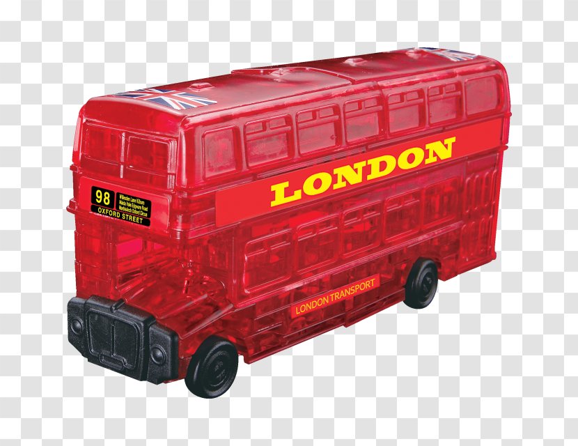 Puzz 3D Jigsaw Puzzles Bus 7 Colors - Mode Of Transport Transparent PNG