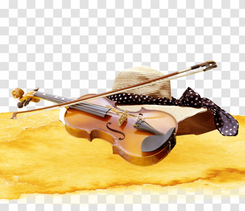 Poster Violin Fundal - Advertising - And Hats Transparent PNG