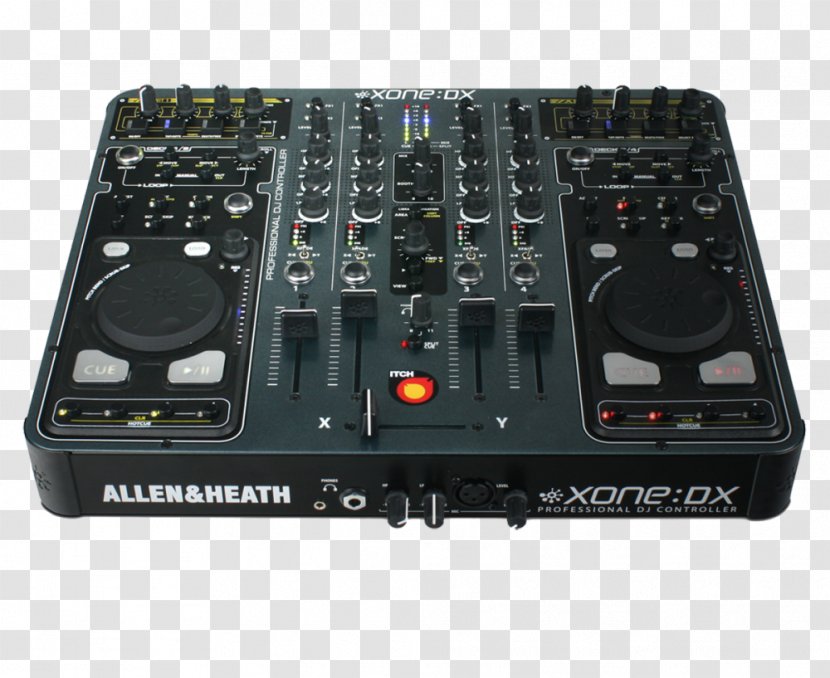 Audio Disc Jockey Allen & Heath MIDI Controllers DJ Controller - Serato Research - Vestax Transparent PNG