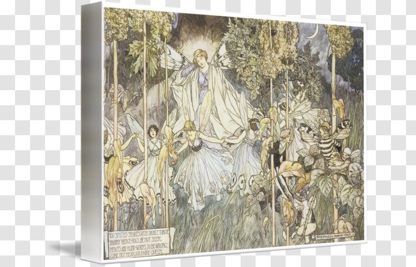 A Midsummer Night's Dream Painting Hermia Art Canvas Print - Picture Frames Transparent PNG