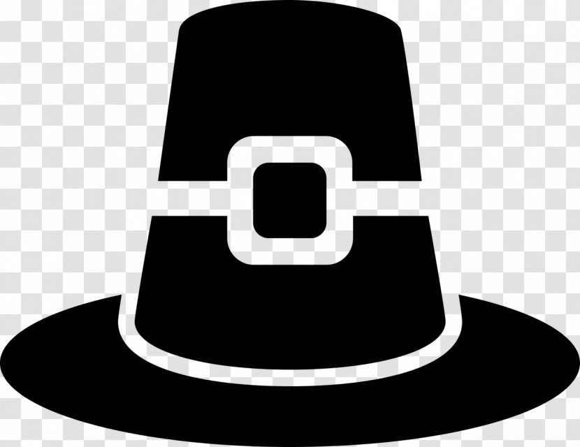 Pilgrim's Hat Computer Icons - Black And White Transparent PNG