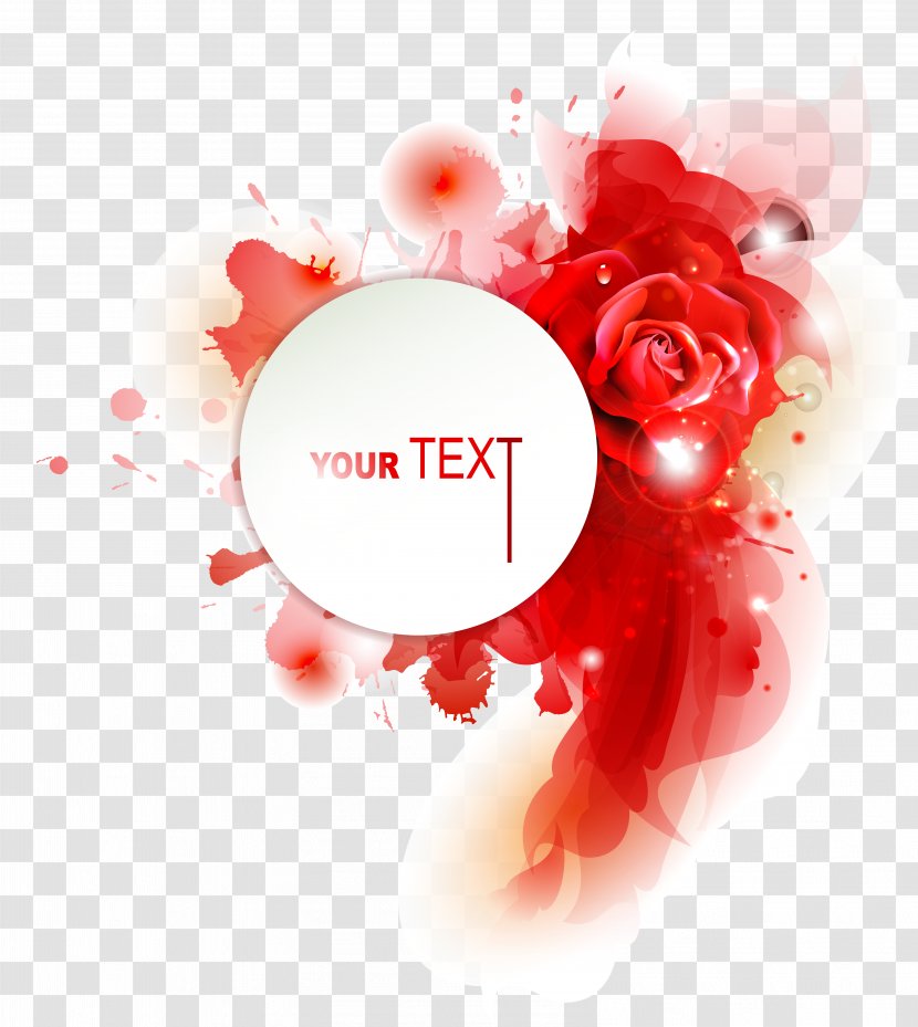 Rose Flower Euclidean Vector Clip Art - Tree - Text Background Graphics Transparent PNG