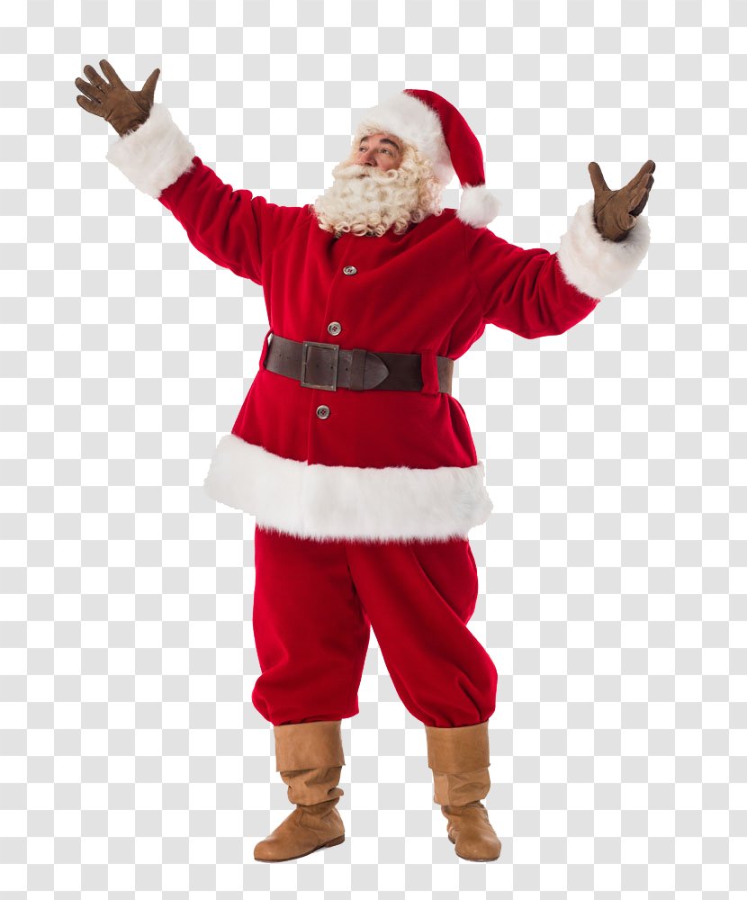 Père Noël Santa Claus Christmas - Costume Transparent PNG