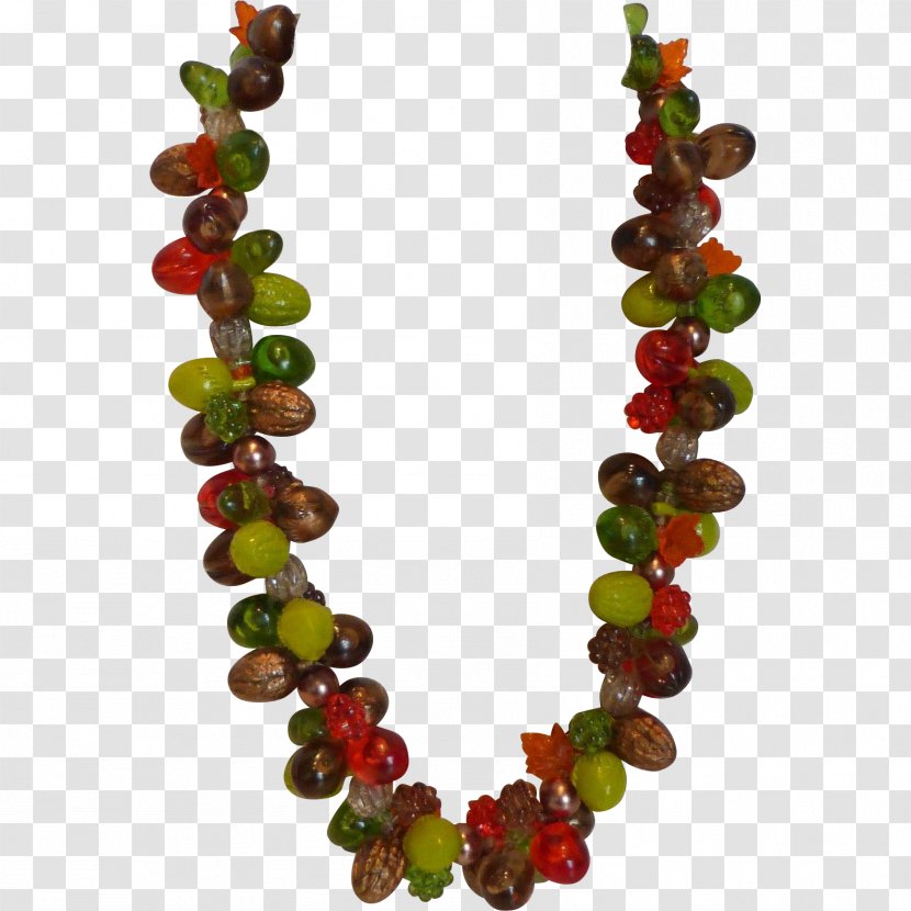 Necklace Bead West Germany Fruit Plastic Transparent PNG