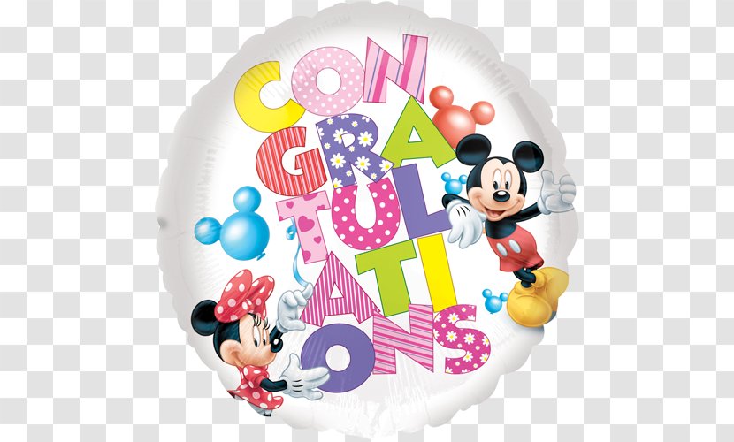 Minnie Mouse Mickey Mylar Balloon The Walt Disney Company - Bopet Transparent PNG